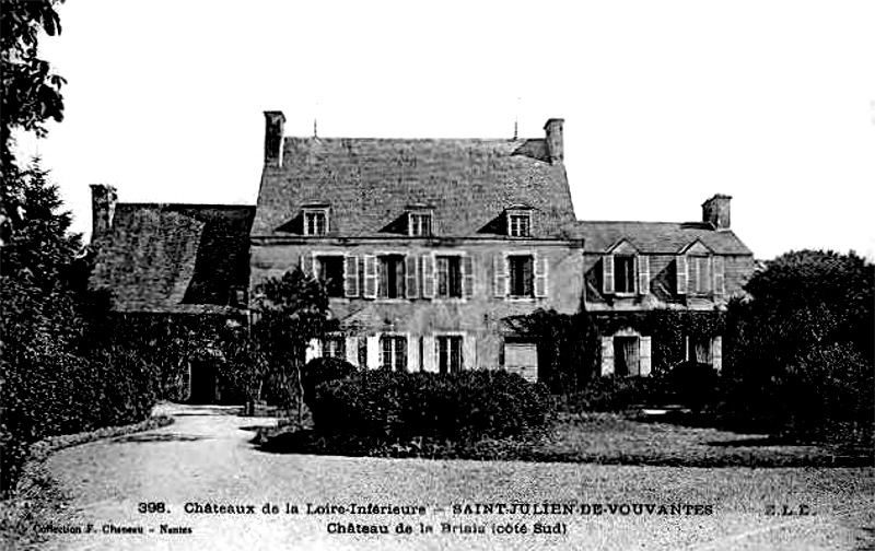 Chteau de Briais  Saint-Julien-de-Vouvantes (anciennement en Bretagne).