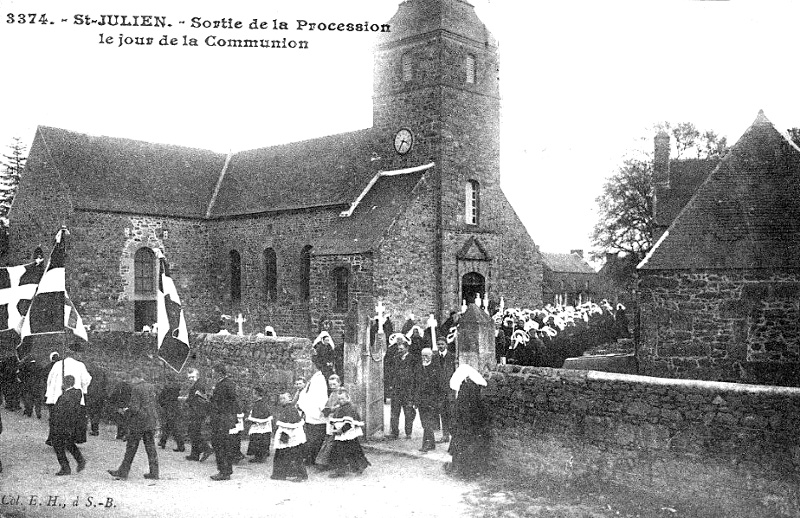 Eglise de Saint-Julien (Bretagne).