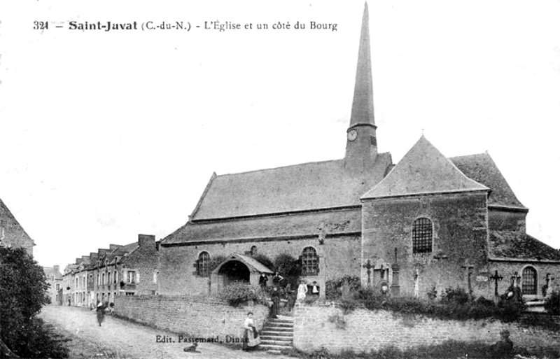 Eglise de Saint-Juvat (Bretagne).
