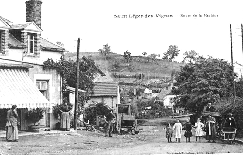 Ville de Saint-Lger-les-Vignes (Bretagne).