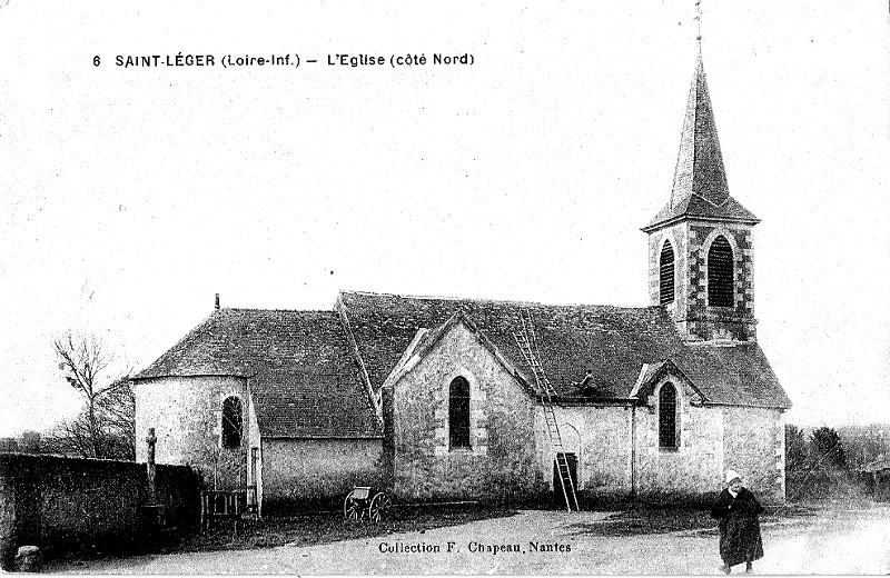 Eglise de Saint-Lger-les-Vignes (Bretagne).