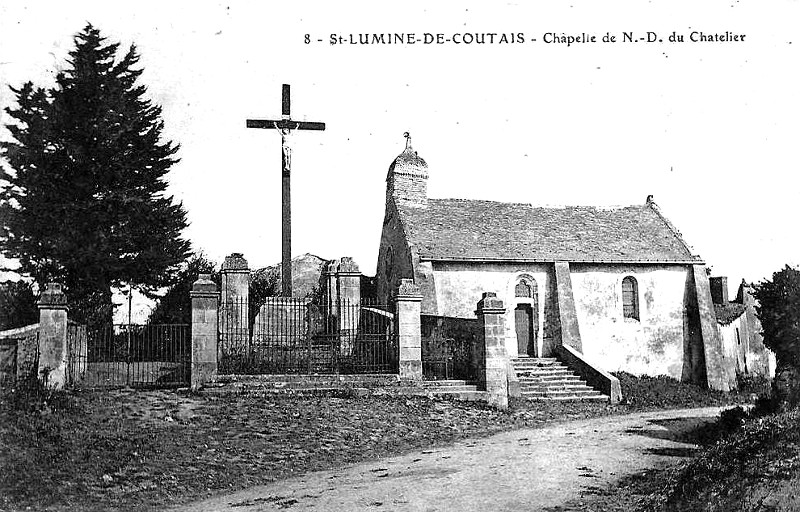 Chapelle Notre-Dame du Chtelier  Saint-Lumine-de-Coutais (Bretagne).