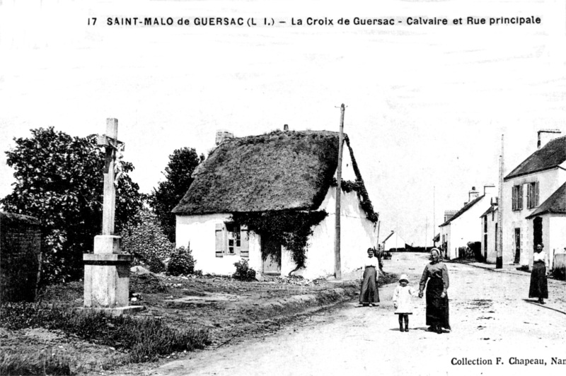 Croix de Saint-Malo-de-Guersac (anciennement en Bretagne).