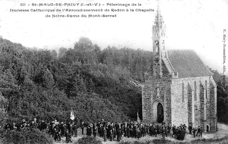 Chapelle de Saint-Malo-de-Phily (Bretagne).