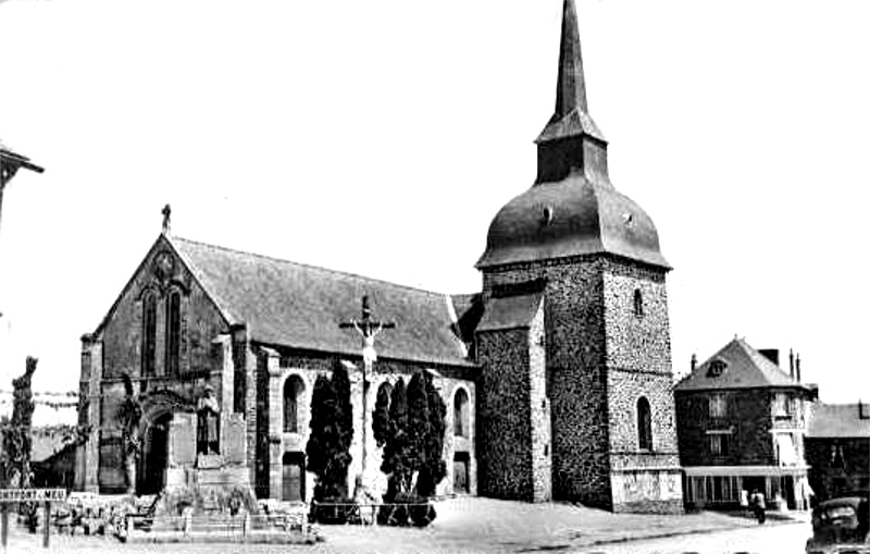 Eglise de Saint-Malon-sur-Mel (Bretagne).