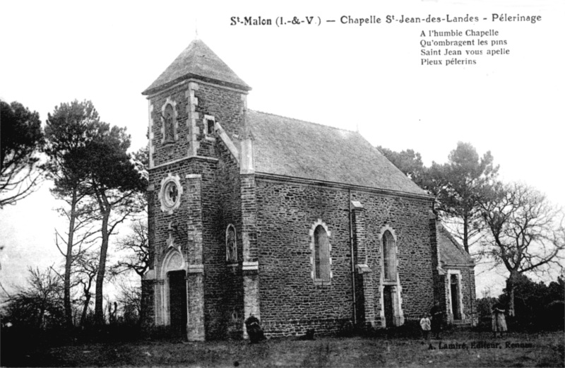 Chapelle Saint-Jean-des-Landes  Saint-Malon-sur-Mel (Bretagne).