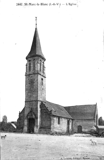 Eglise de Saint-Marc-le-Blanc (Bretagne).