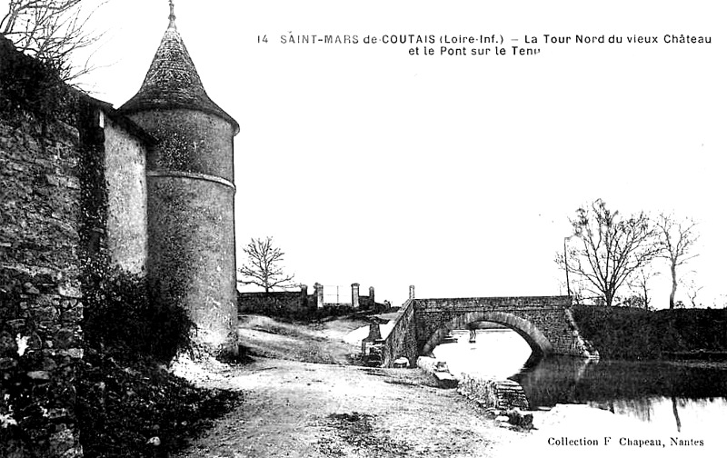 Le Pont sur la Tenu  Saint-Mars-de-Coutais (Bretagne).