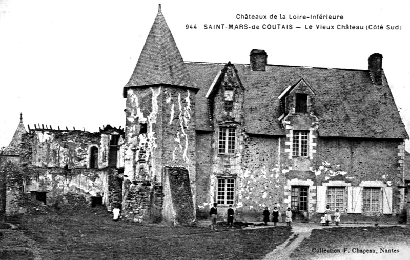 Le chteau de Saint-Mars-de-Coutais (Bretagne).