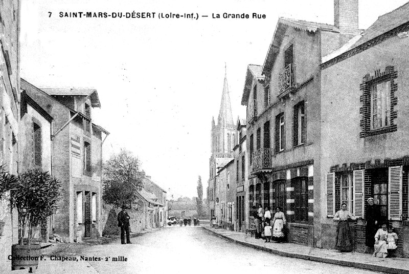 Ville de Saint-Mars-du-Dsert (anciennement en Bretagne).