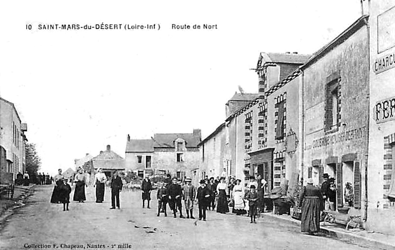 Ville de Saint-Mars-du-Dsert (anciennement en Bretagne).