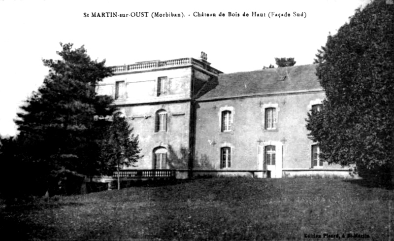 Chteau de Saint-Martin-sur-Oust (Bretagne).