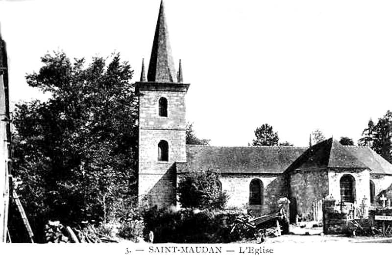 Eglise de Saint-Maudan (Bretagne).