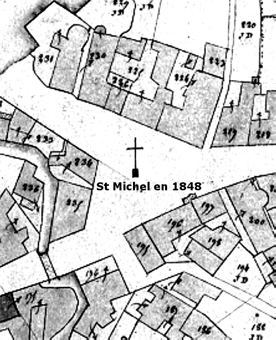 La vieille cte de Saint-Michel-en-Grve en 1848