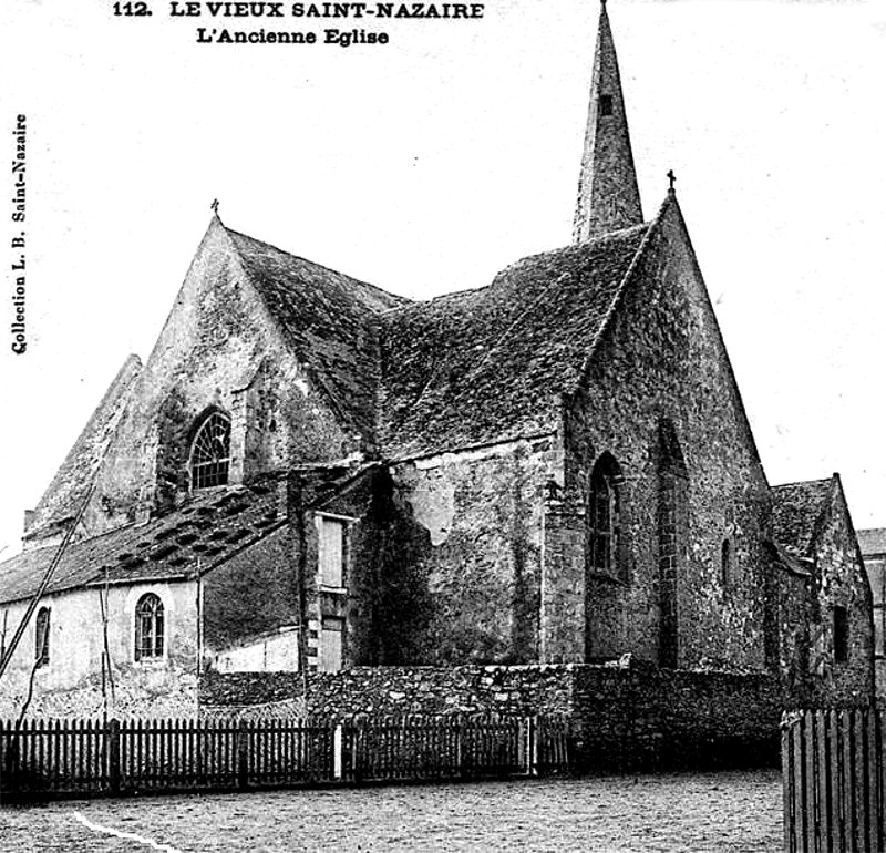 Ancienne glise de Saint-Nazaire (Loire-Atlantique).