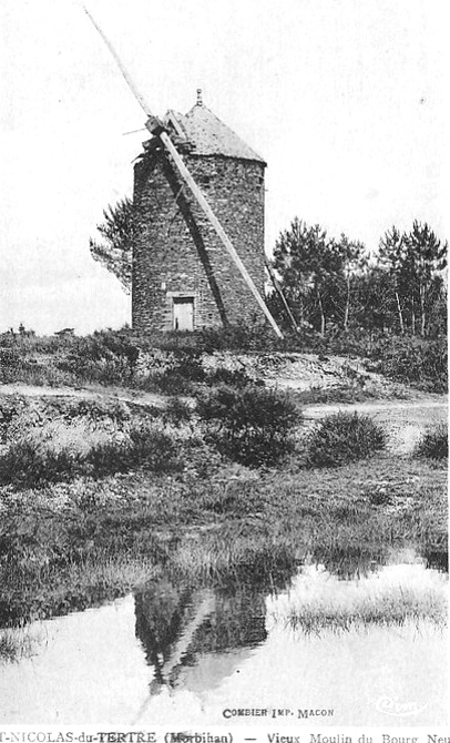 Moulin de Saint-Nicolas-du-Tertre (Bretagne).