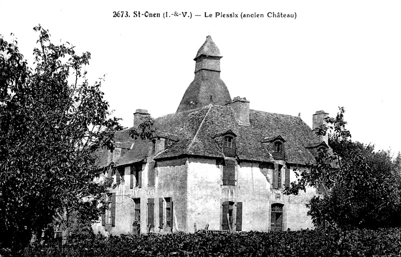 Manoir du Plessis  Saint-Onen-la-Chapelle (Bretagne).