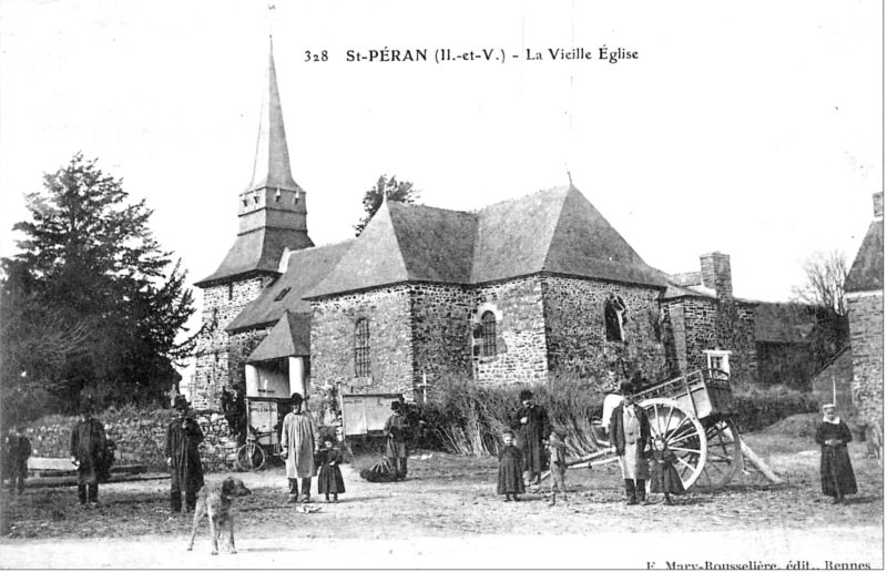 Eglise de Saint-Pran (Bretagne).