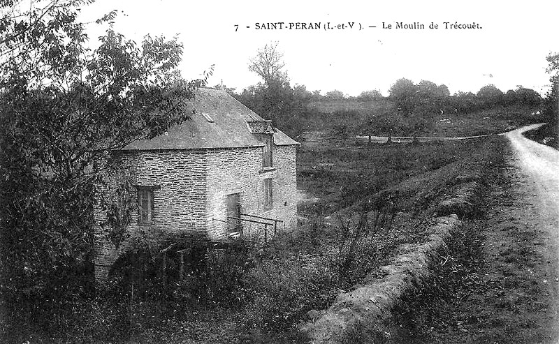 Moulin de Saint-Pran (Bretagne).