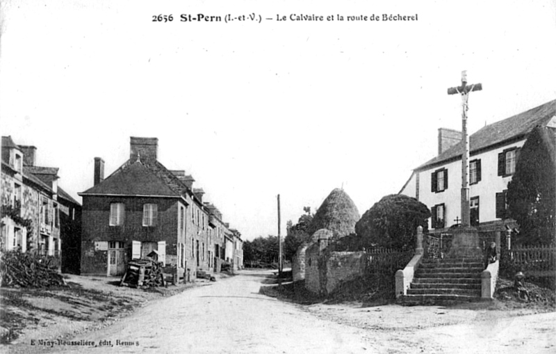 Ville de Saint-Pern (Bretagne).