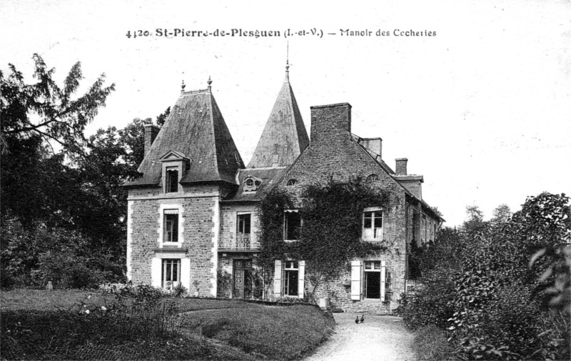Manoir de Saint-Pierre-de-Plesguen (Bretagne).