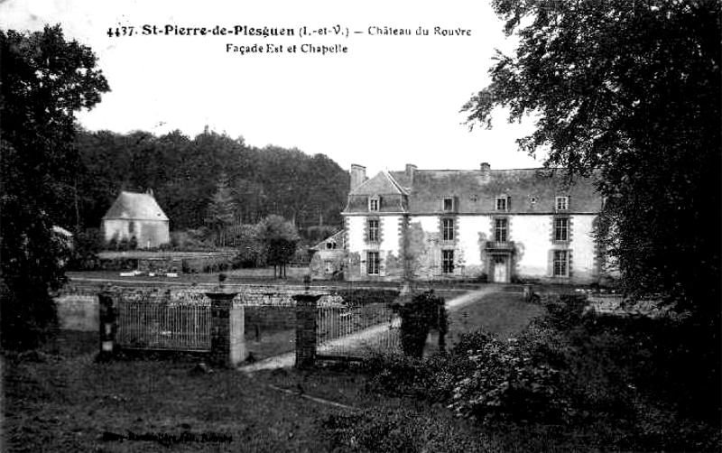 Chteau du Rouvre  Saint-Pierre-de-Plesguen (Bretagne).