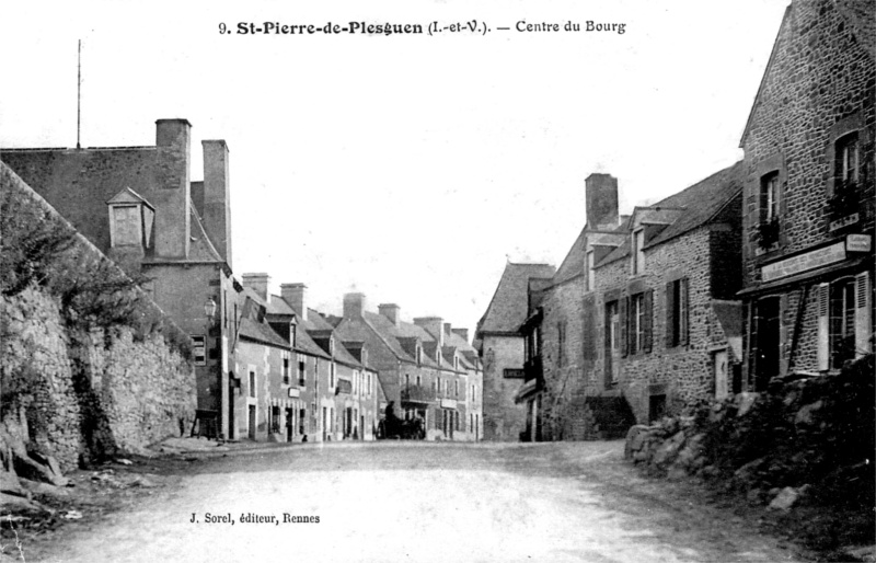 Ville de Saint-Pierre-de-Plesguen (Bretagne).