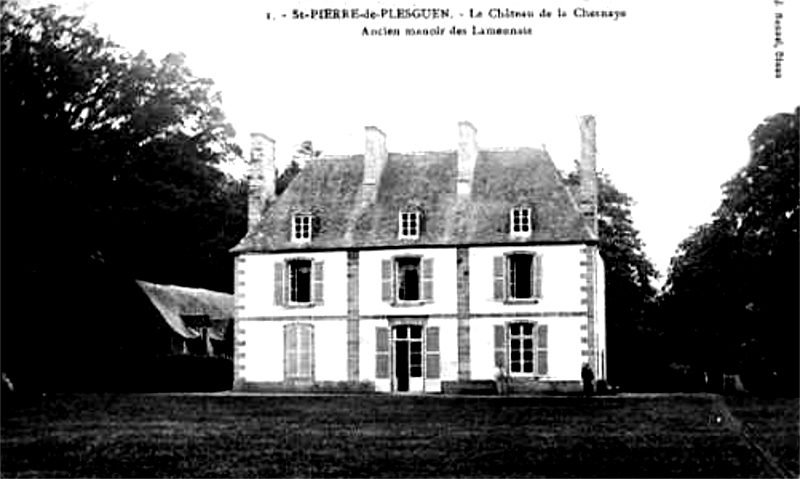 Manoir de Saint-Pierre-de-Plesguen (Bretagne).