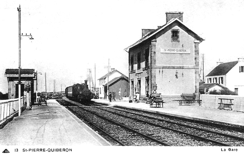 Ville de Saint-Pierre-Quiberon (Bretagne).