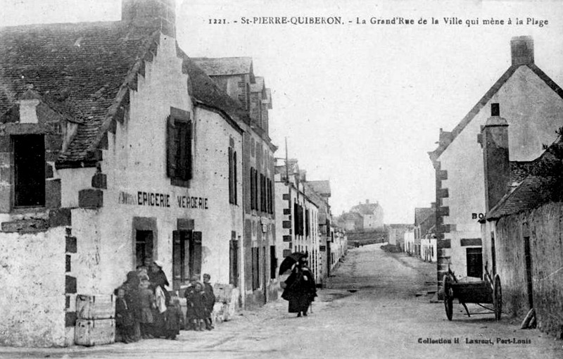 Ville de Saint-Pierre-Quiberon (Bretagne).