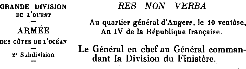 Courrier de l'arme des Ctes de l'Ocan (1).