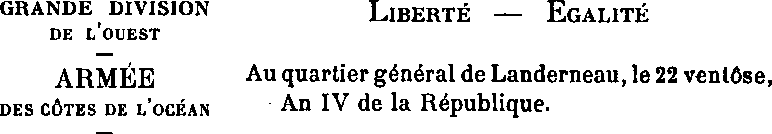 Courrier de l'arme des Ctes de l'Ocan (2).
