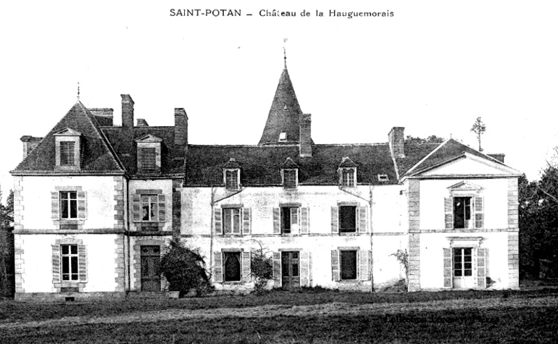Ville de Saint-Ptan (Bretagne) : chteau.