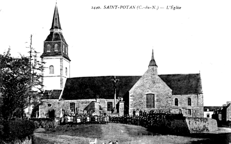 Eglise de Saint-Ptan (Bretagne).