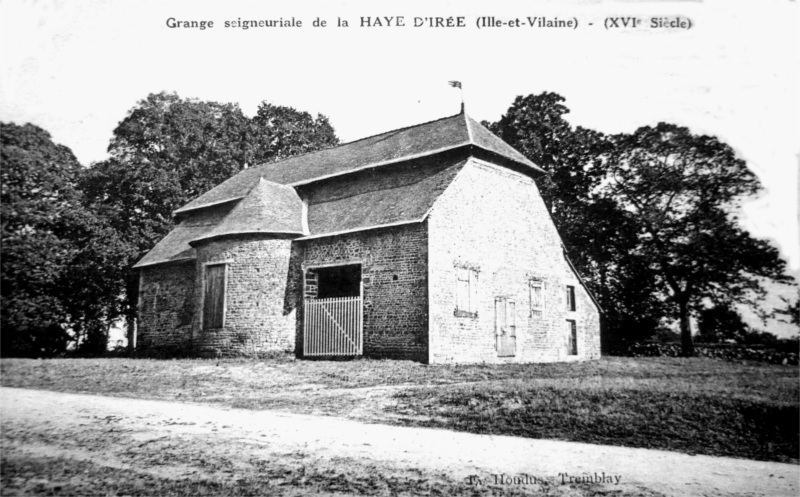 Chteau de la Haie-d'Ire ou la Haye d'Ire  Saint-Rmy-du-Plain (Bretagne).
