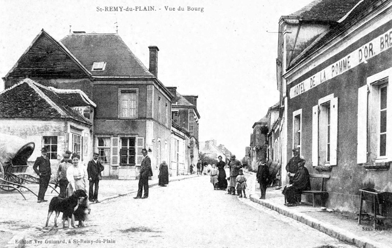 Ville de Saint-Rmy-du-Plain (Bretagne).