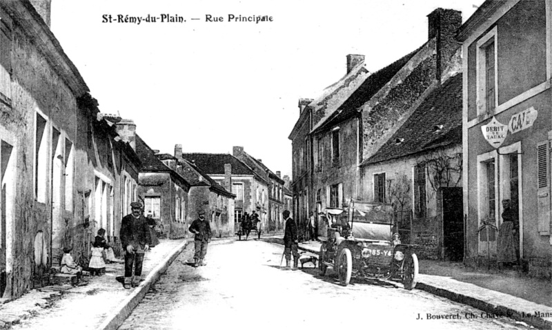 Ville de Saint-Rmy-du-Plain (Bretagne).