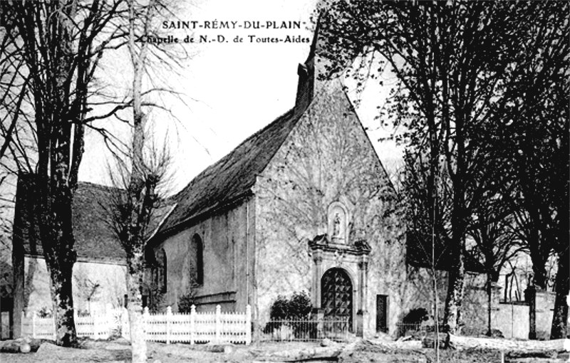 Chapelle de Saint-Rmy-du-Plain (Bretagne).