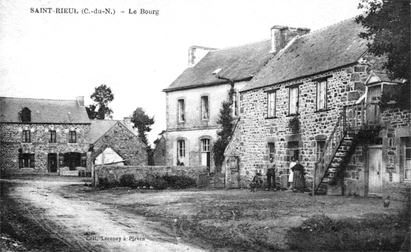 Ville de Saint-Rieul (Bretagne).