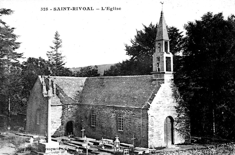 L'glise de Saint-Rivoal (Bretagne).