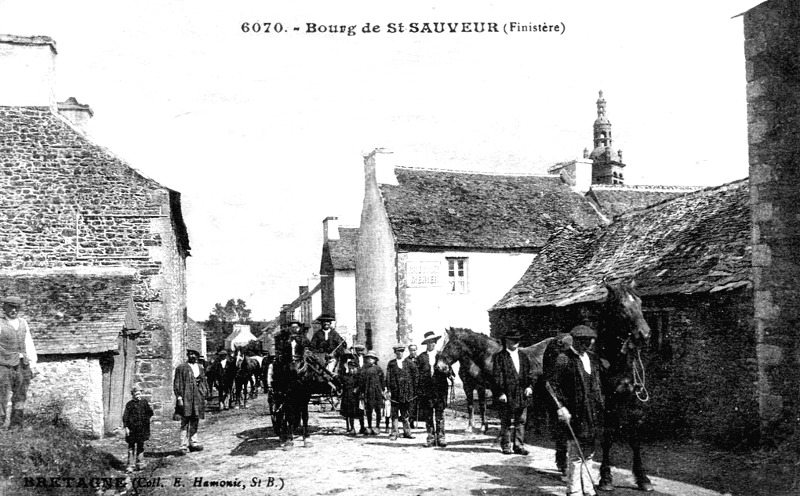 Ville de Saint-Sauveur(Bretagne).