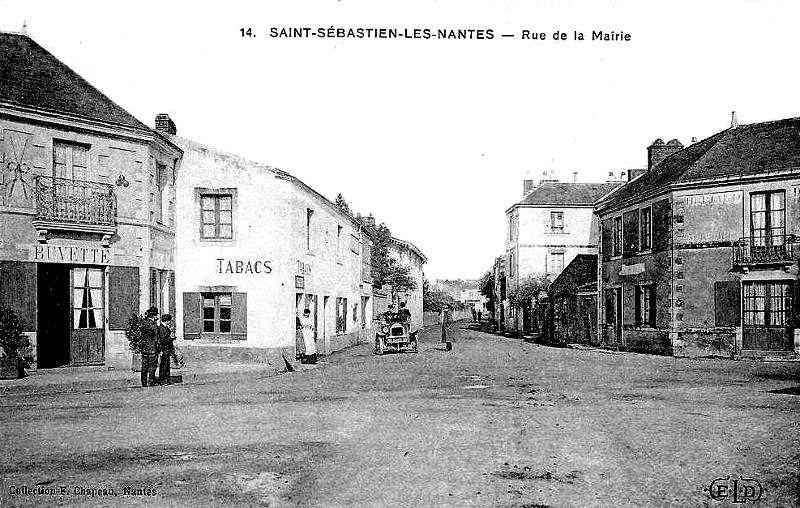Ville de Saint-Sbastien-sur-Loire (Bretagne). 