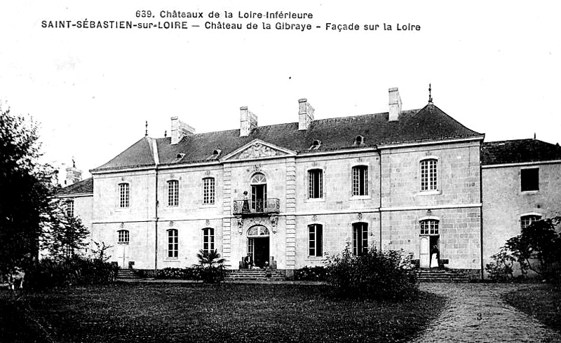 Manoir de La Gibraye ou Gibrais  Saint-Sbastien-sur-Loire (Bretagne).