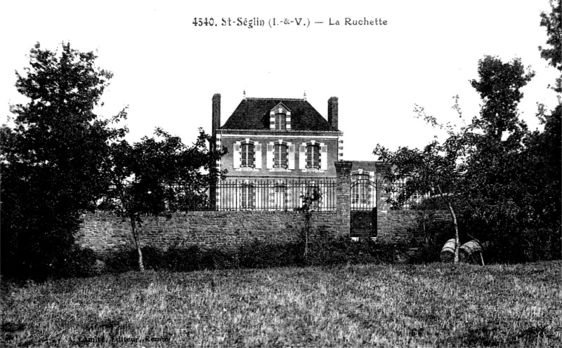 Maison de la Rochette  Saint-Sglin (Bretagne).