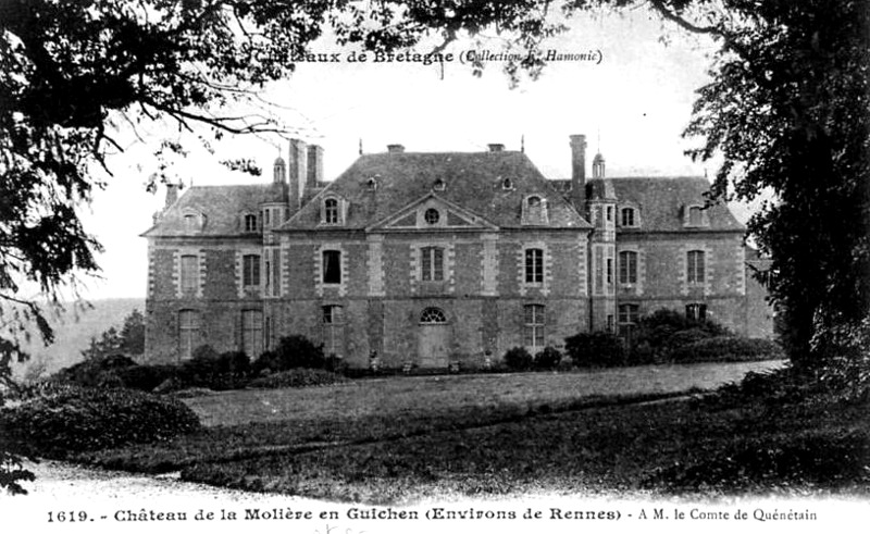 Chteau de la Molire  Saint-Senoux (Bretagne).