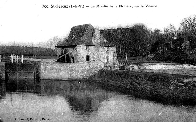 Moulin de la Molire  Saint-Senoux (Bretagne).