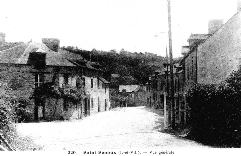 Ville de Saint-Senoux (Bretagne).