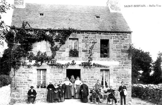 Maison de Saint-Servais (Bretagne).