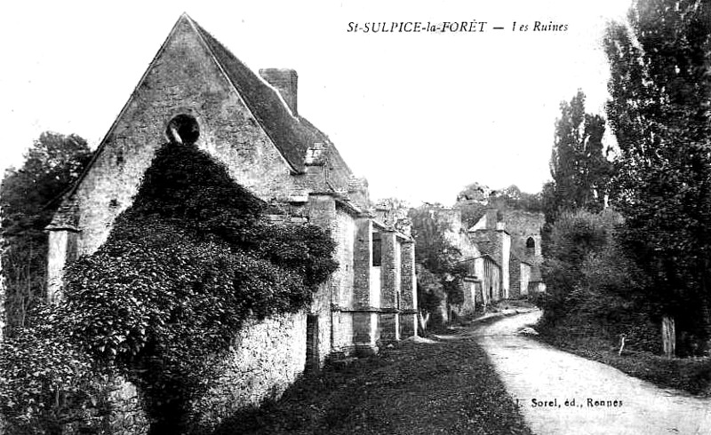 Ville de Saint-Sulpice-la-Fort (Bretagne).
