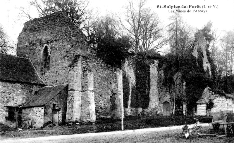 Ruines de Saint-Sulpice-la-Fort (Bretagne).